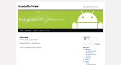 Desktop Screenshot of humansoftware.org